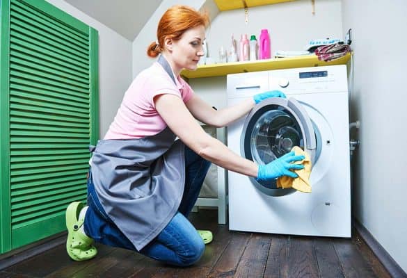Quy trình các bước vệ sinh máy giặt