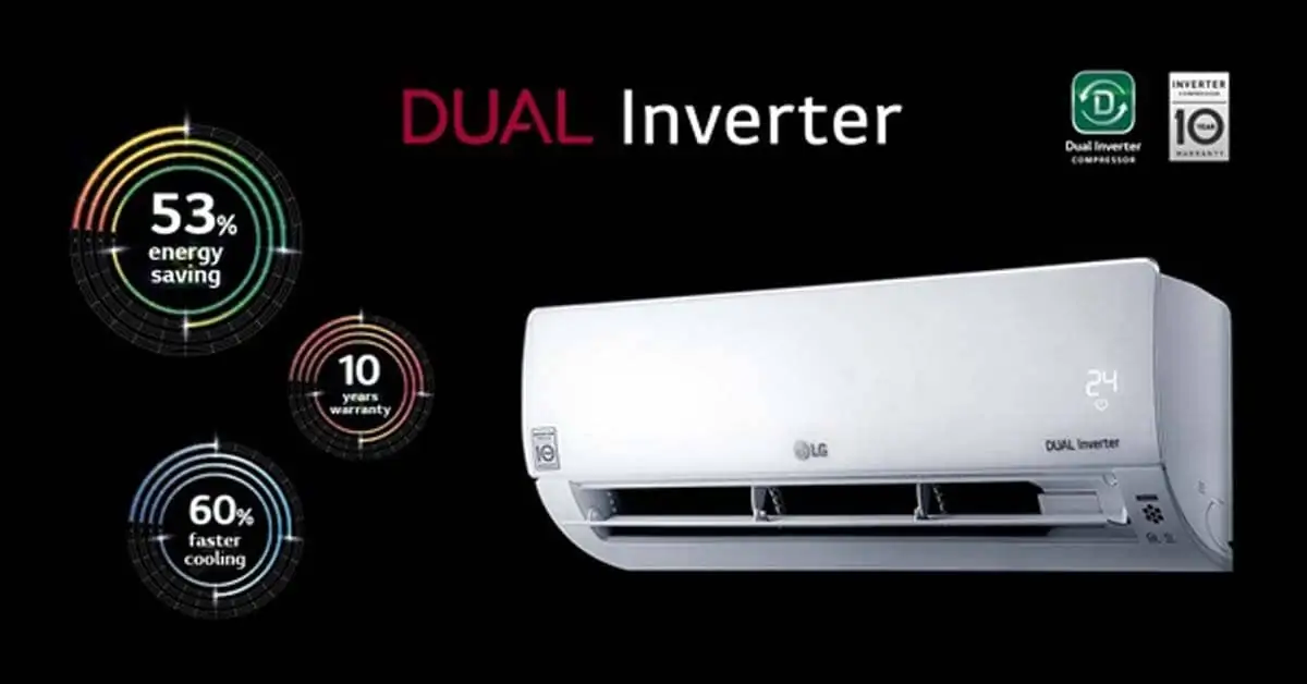 Công nghệ Dual Inverter trên máy lạnh LG